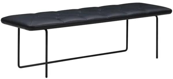 Wendelbo Tip Toe Bänk 45x155 Parma Svart