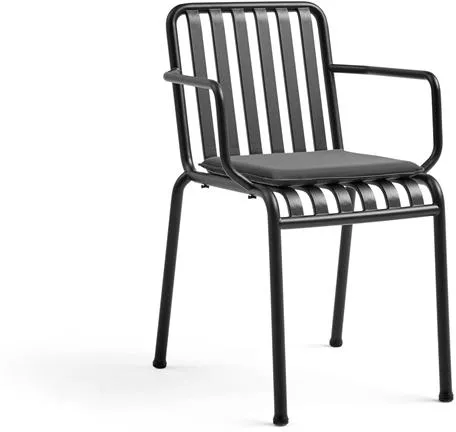 HAY Palissade Stol med Armlene Antrasitt