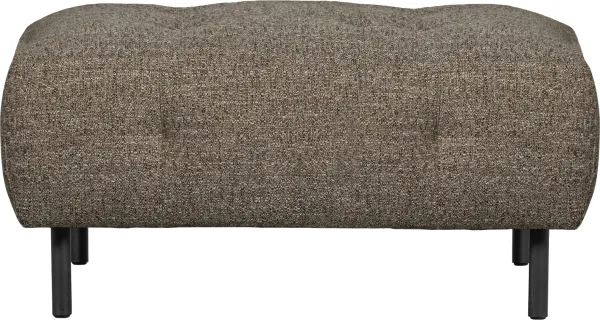 Lloyd, Soffpuff, mörkbrun, H45x90x90 cm